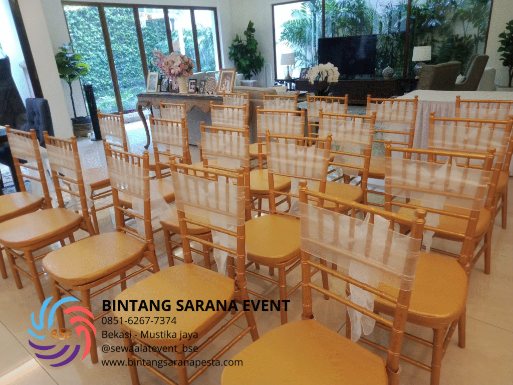 sewa kursi tiffany jakarta selatan
